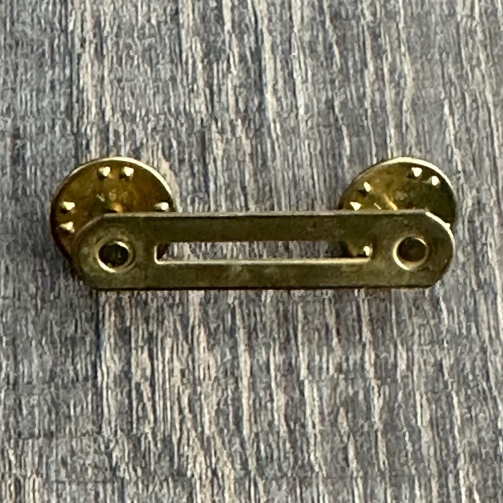 💞 Metal US Military Single Ribbon Rack